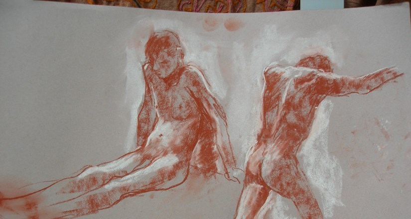 Life Drawing with Joanna Crawford Summer 2018 2nd Half Term